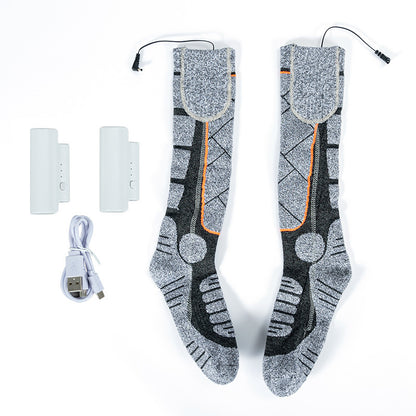 Adjustable Temperature Electric Heating Socks