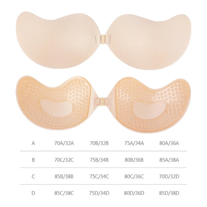 🔥Invisible Diva Strapless Backless Push up Bra🌎