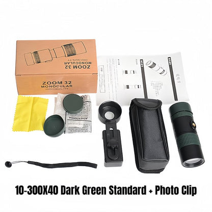 Night Vision Zoom 10-300 Monocular Telescope