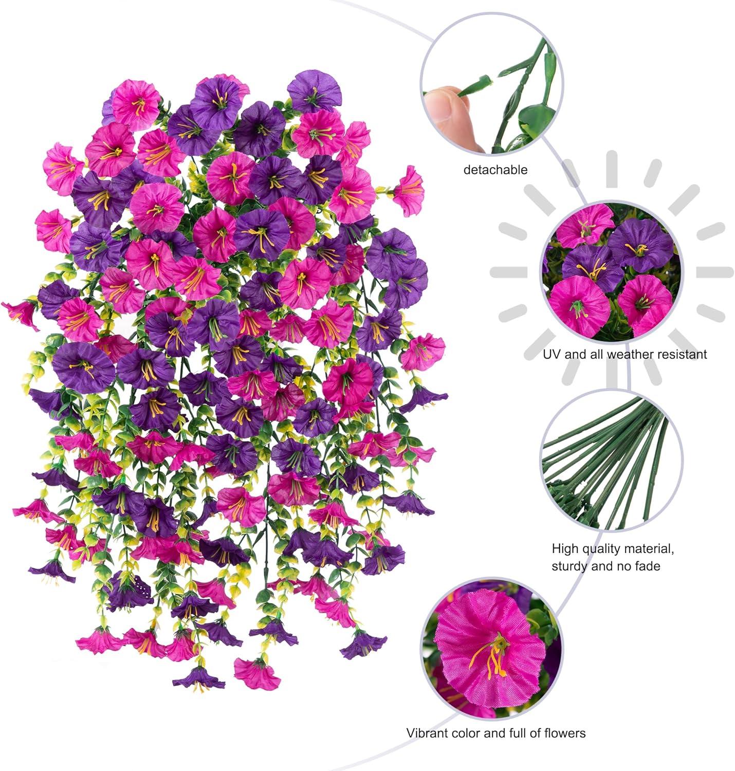 Perfect home garden decoration – 🌎hanging morning glory