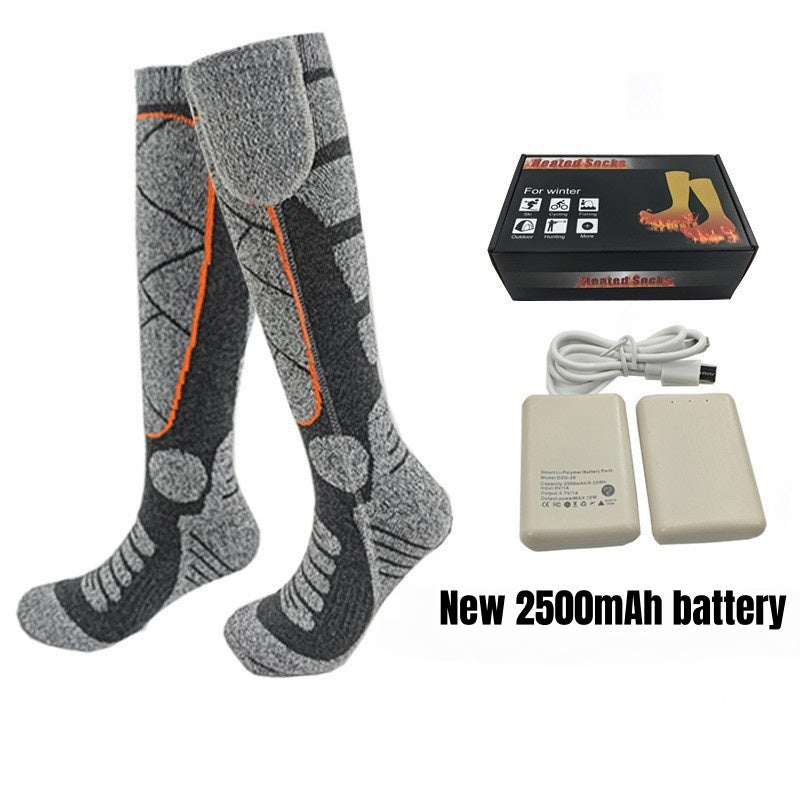 Adjustable Temperature Electric Heating Socks