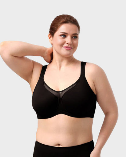 ⏰Plus Size Cooling Full Coverage Minimizer Bra