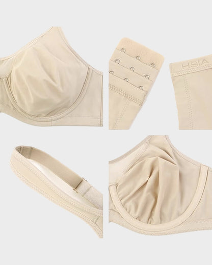 ⏰Plus Size Cooling Full Coverage Minimizer Bra