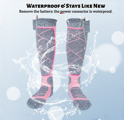 Adjustable Temperature Electric Heating Socks