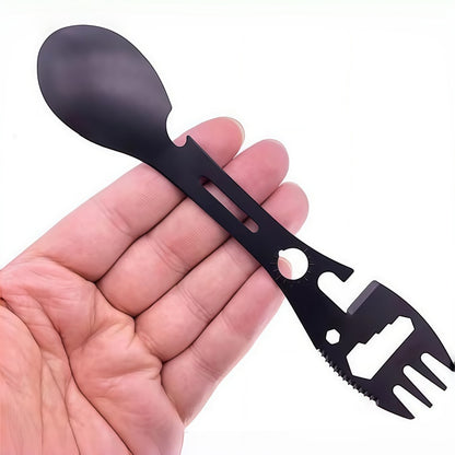 7-in-1 Multi-functional Survival Fork & Spoon