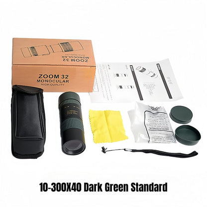 Night Vision Zoom 10-300 Monocular Telescope