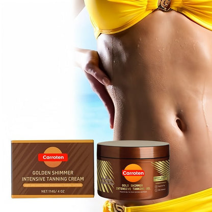 2025 Summer Hot Sale- Gold Shimmer Intensive Tanning Gel