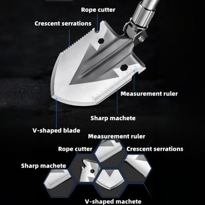 Multifunctional Folding Engineer Shovel