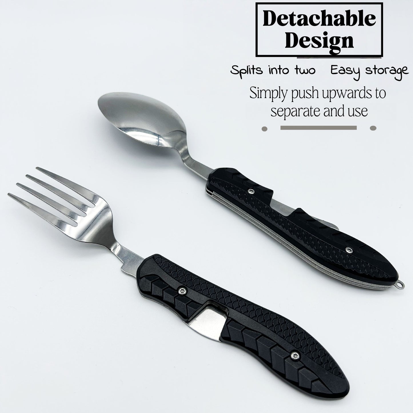 Multifunctional Outdoor Folding Tableware