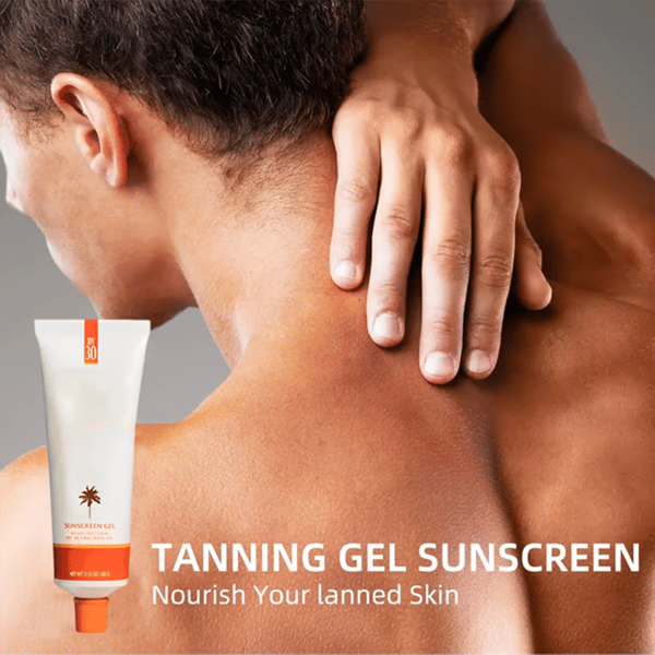 Orange Tanning Gel SPF 30+🌿✨