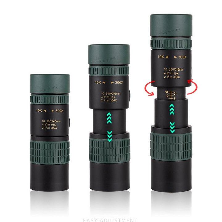 Night Vision Zoom 10-300 Monocular Telescope