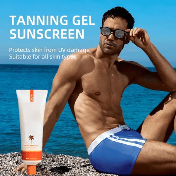 Orange Tanning Gel SPF 30+🌿✨