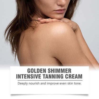 2025 Summer Hot Sale- Gold Shimmer Intensive Tanning Gel