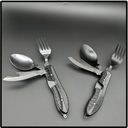 Multifunctional Outdoor Folding Tableware