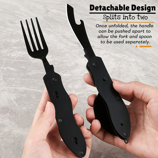 Multifunctional Outdoor Folding Tableware