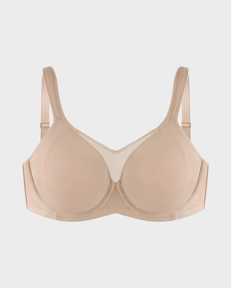 ⏰Plus Size Cooling Full Coverage Minimizer Bra